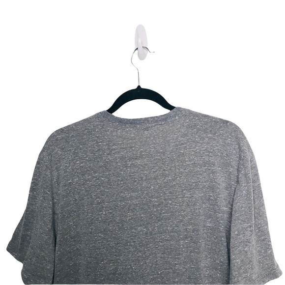 Threads 4 Thought Gray Round Neck Henley Short Sleeve Tee T Shirt - Picture 5 of 9